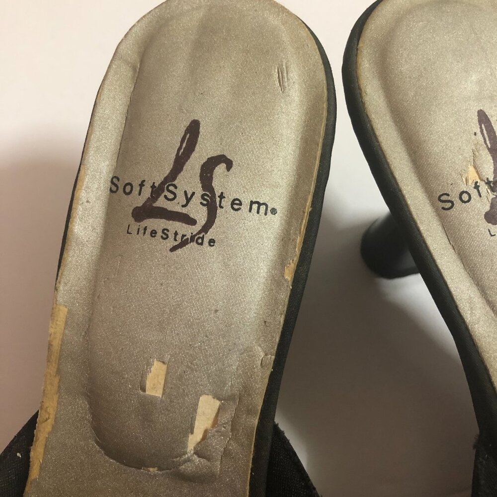 Soft System LifeStride Women’s Black Heels Size 8 - Picture 5 of 7